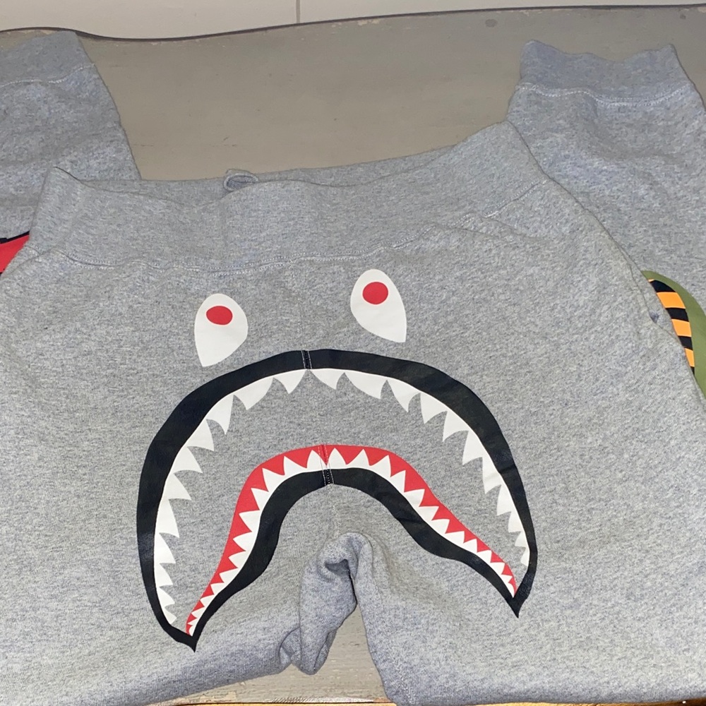 A Bathing Ape Joggers, size Large, like new condition